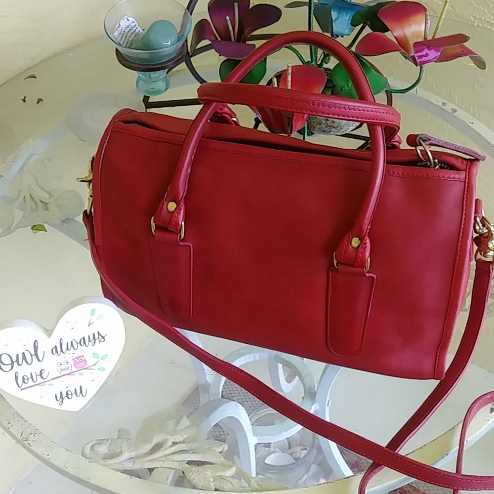 NYC VINTAGE 80's COACH LARGE MADISON SATCHEL BAG - Picture 5 of 17